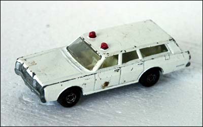 Matchbox Mercury Police Car (Commuter) - No.55e