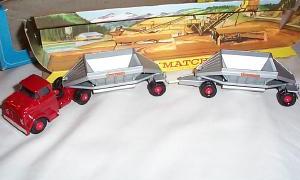 Matchbox GMC Tractor and Freuhof Hopper Train - No.K-4-B
