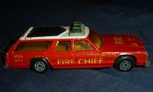 Matchbox Dodge Monaco Fire Chief Car - No.K-67-