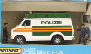 Matchbox Dodge Polizei Van - No.K-99-