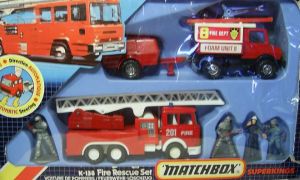 Matchbox Fire Rescue Set - No.K-138